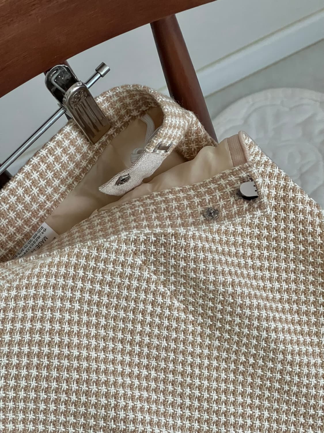 쿠레쥬 울 실크 머메이드 스커트 꾸레쥬 상품이미지4