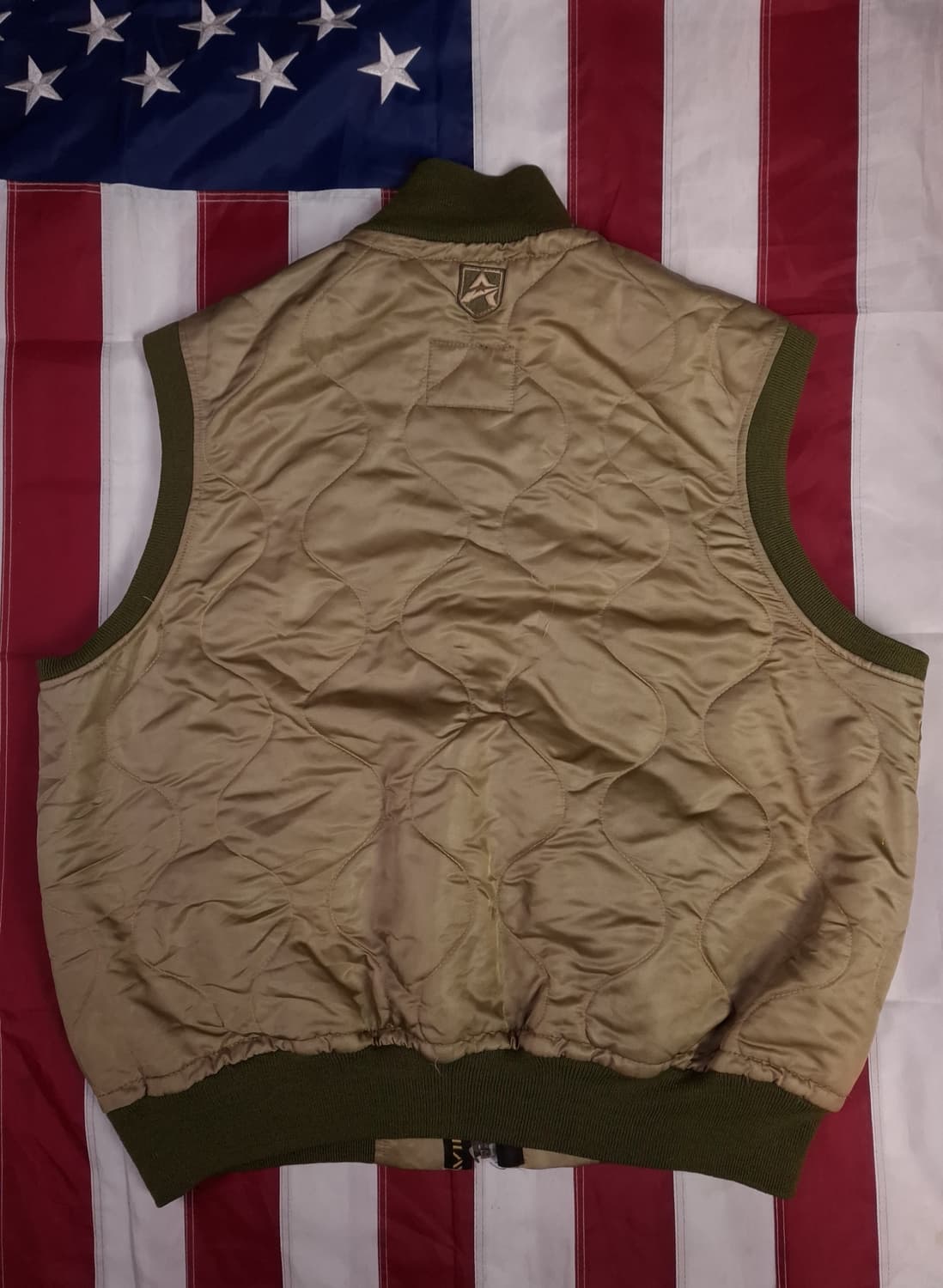 오리지날 미국제조 미공군 TYPE 아비렉스 조끼 상품이미지6
