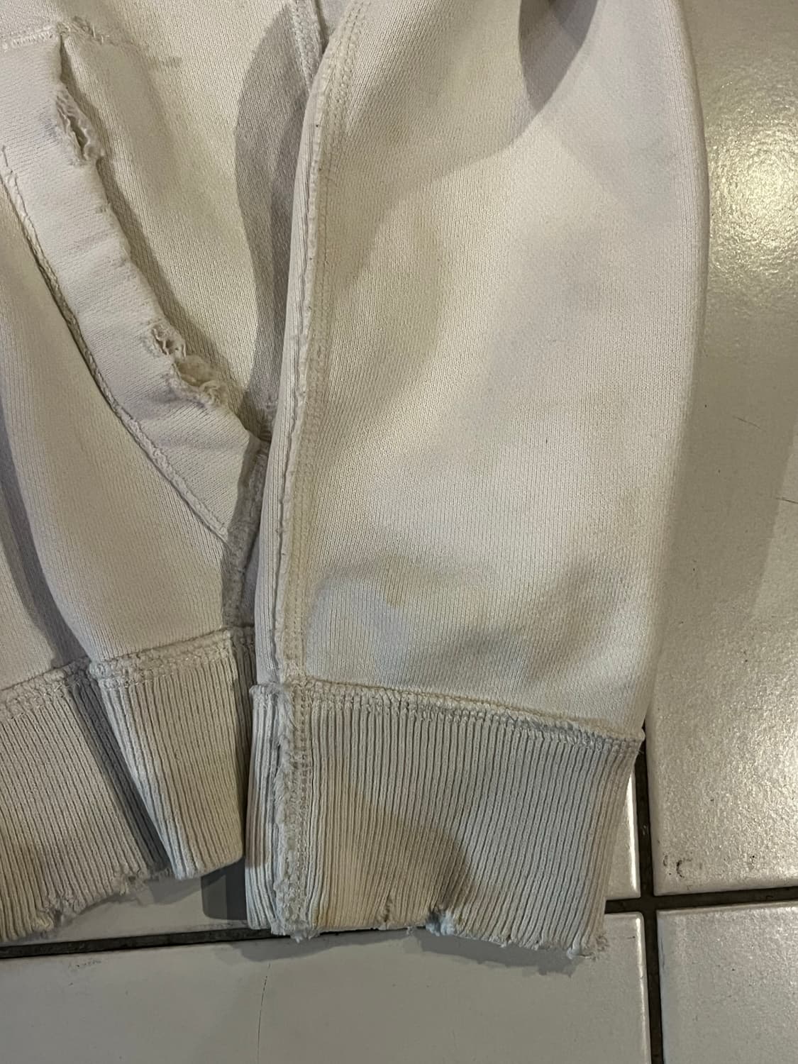 아베크롬비 화이트 후드집업 상품이미지8