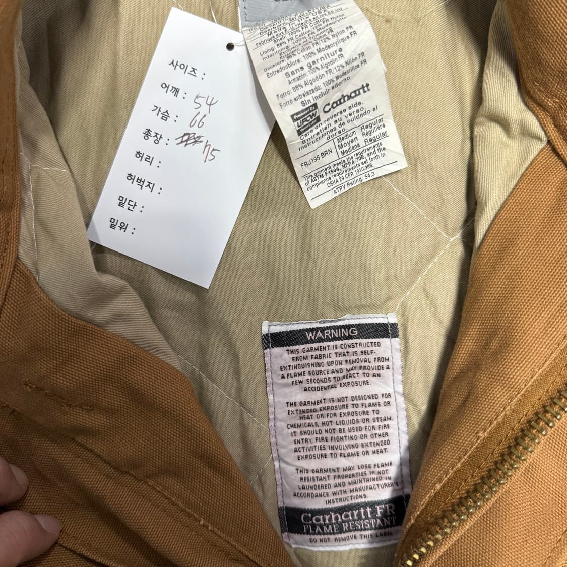 칼하트 FR 워크자켓  상품이미지9