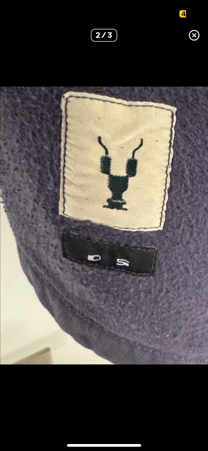 릭오웬스 다크쉐도우 오징어 후드 가디건 상품이미지3