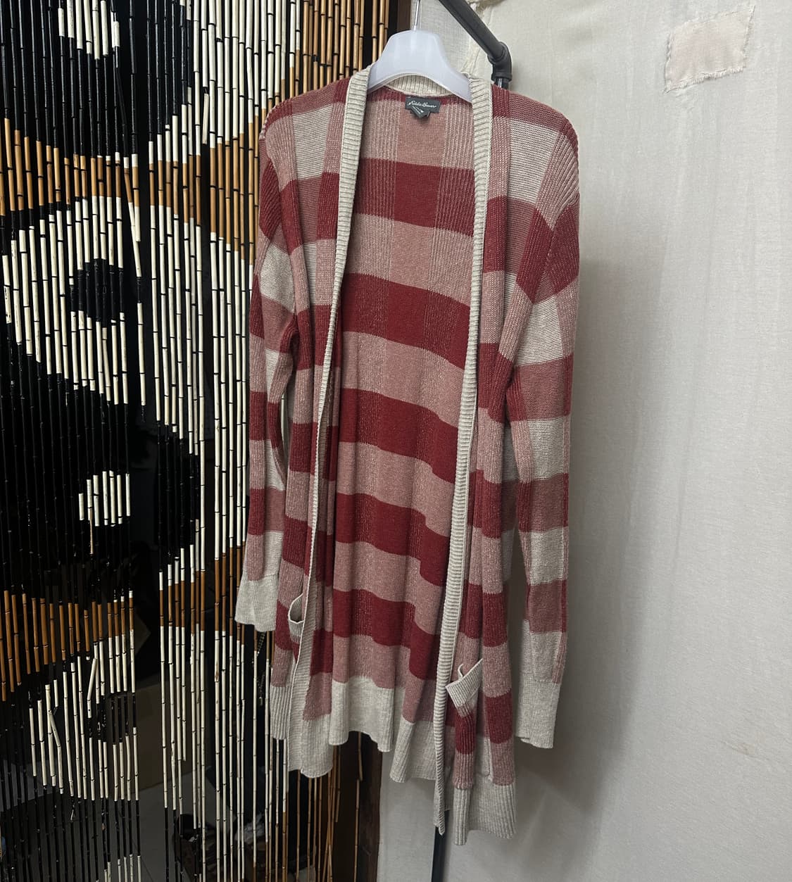 eddie bauer check cardigan 상품이미지3