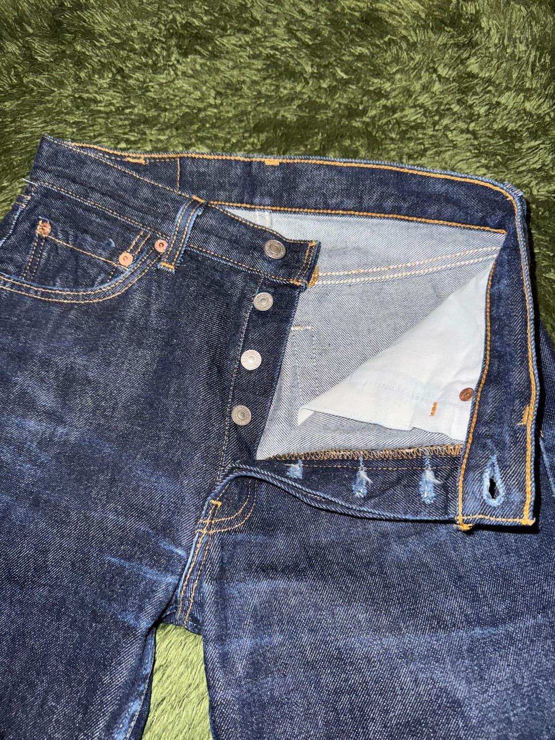 [30X36] 리바이스 501xx MADE IN USA 사시코 커스텀 상품이미지3