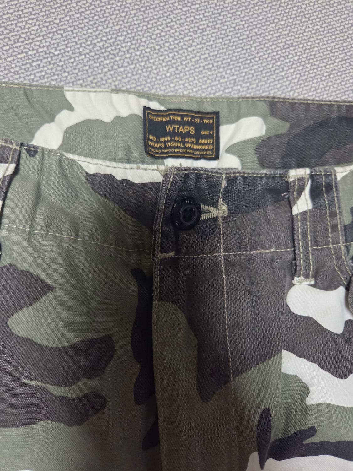 더블탭스 카고바지 팬츠 팝니다 상품이미지2