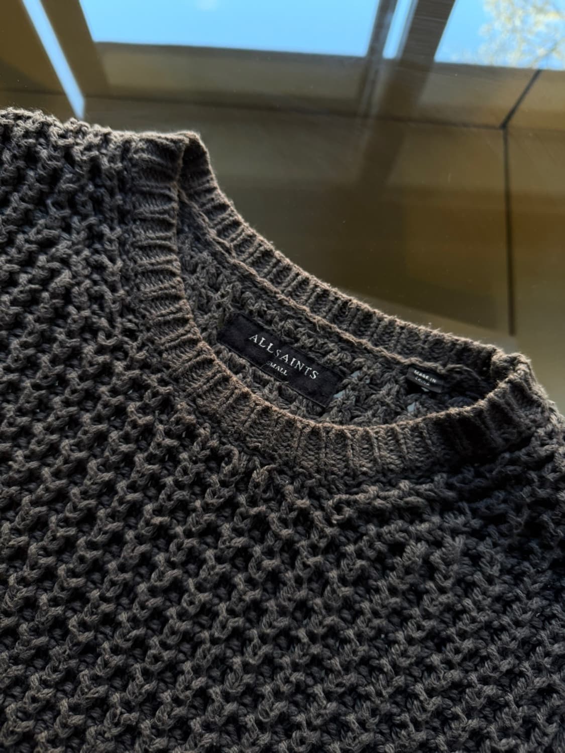 올세인츠 와플 니트 100 상품이미지7