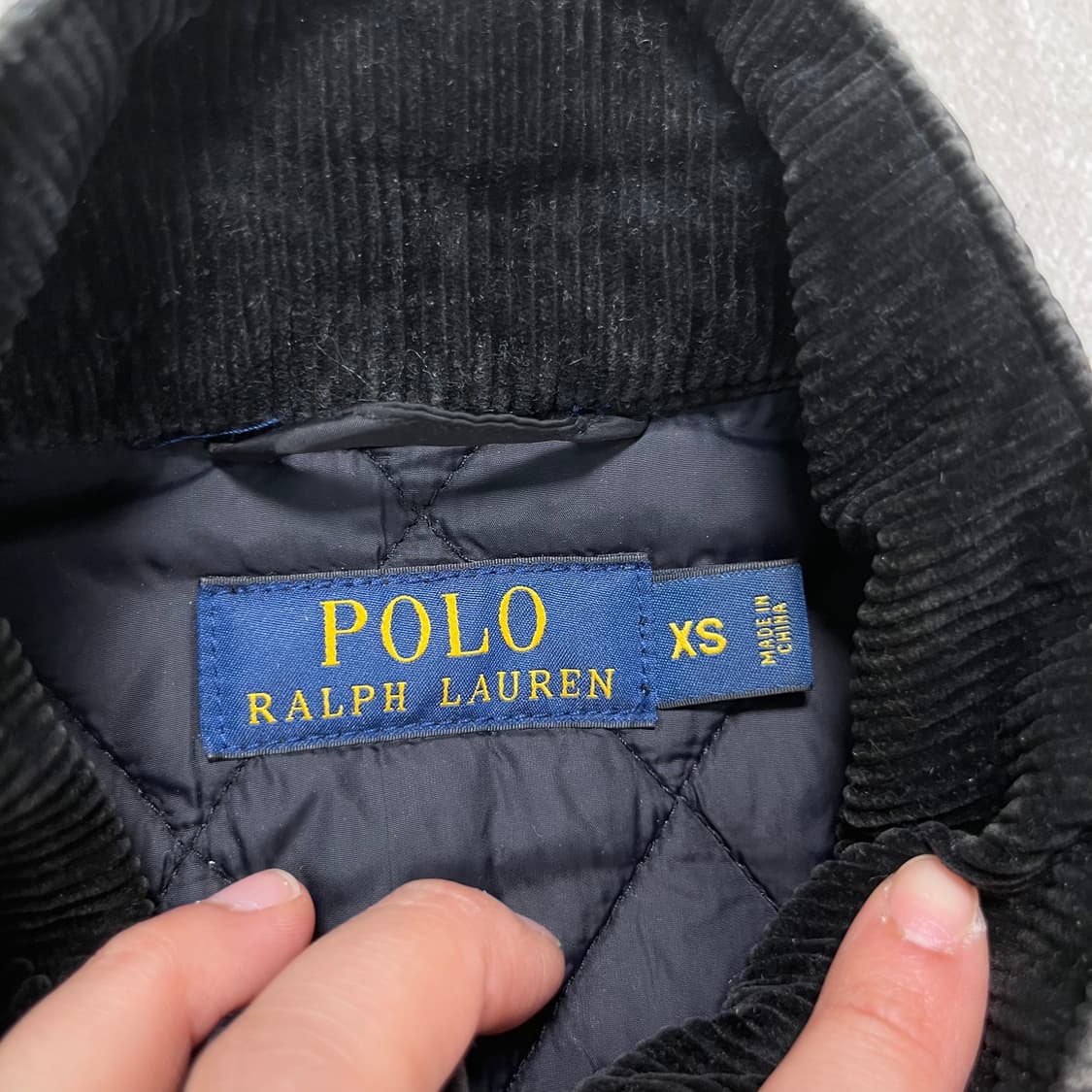 W 95 폴로 랄프로렌 스웨이드 퀄팅 조끼 상품이미지3