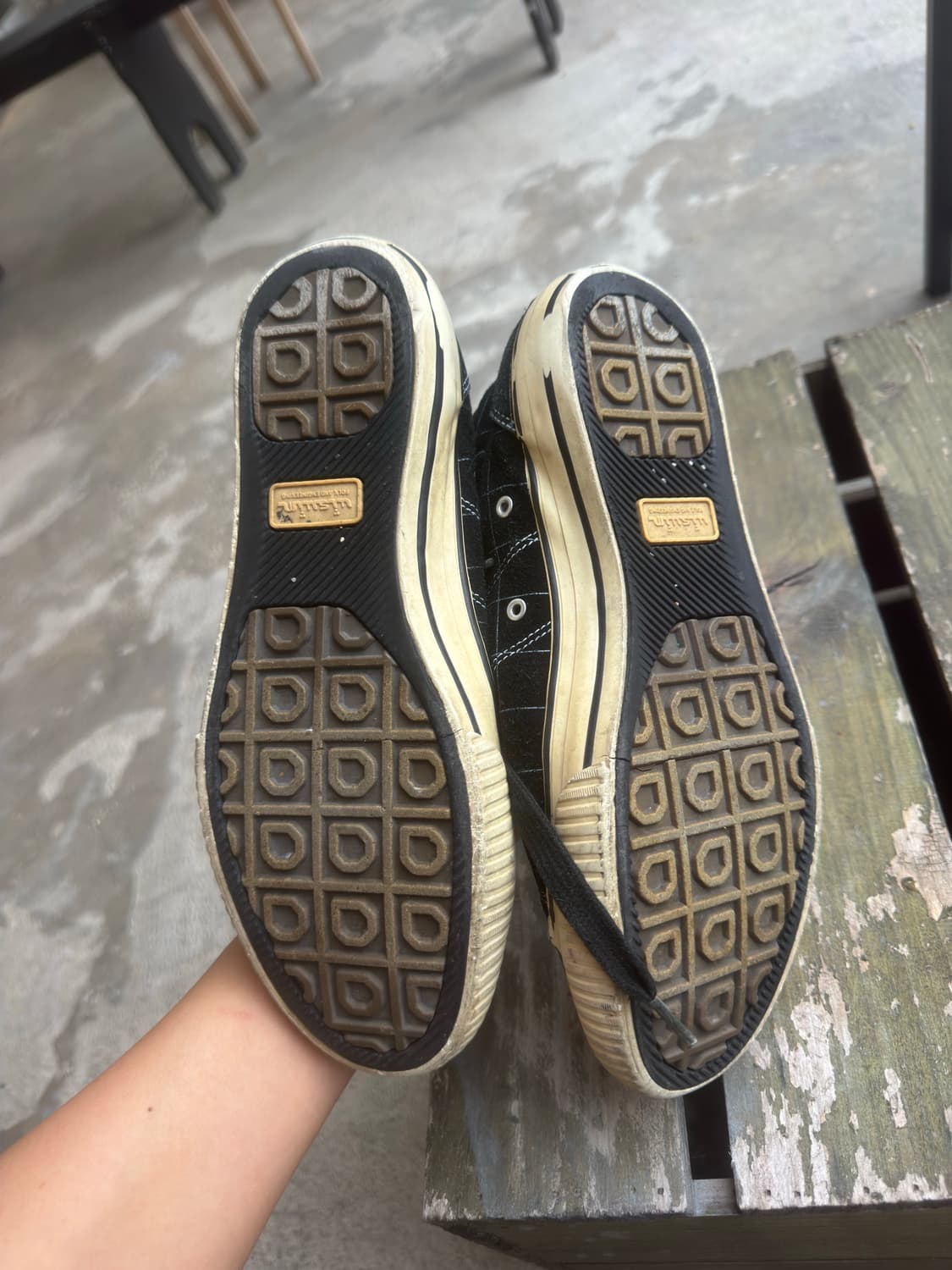Visvim 하이탑 스웨이드,레더 스니커즈 상품이미지5