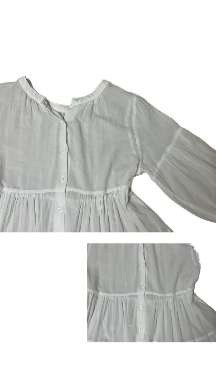 사와코 7부 블라우스 상품이미지2