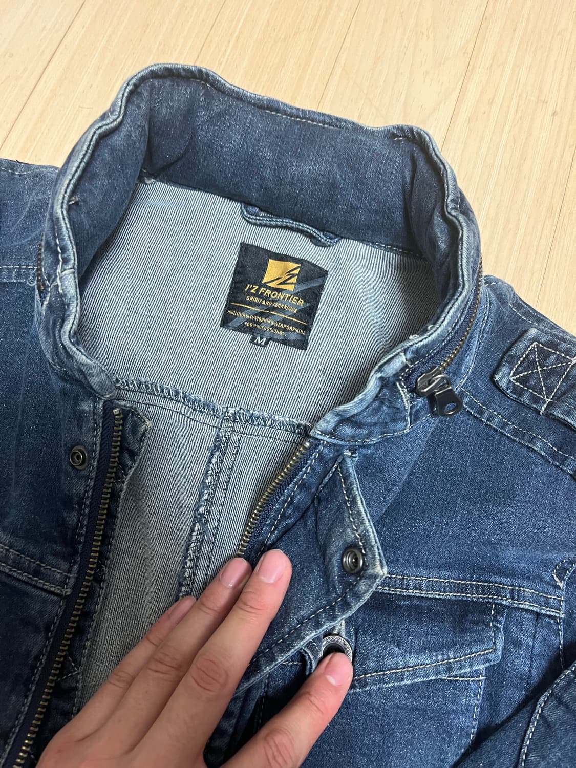 iz frontier 데님자켓 상품이미지3