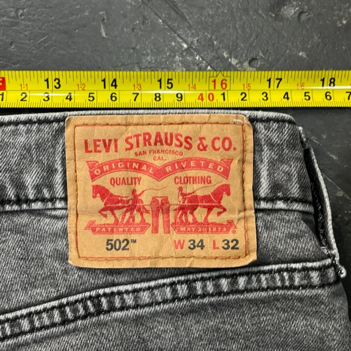34 리바이스 502 청바지 상품이미지6