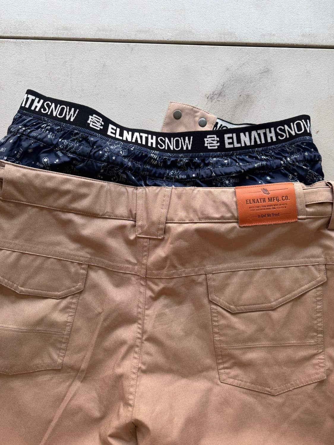 엘나스 스노우 보드 바지 상품이미지3