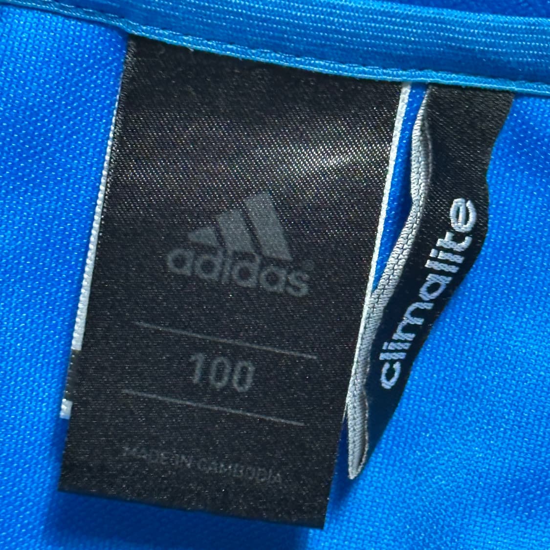 100 아디다스 레알 마드리드 챔피언스리그 블루 트레이닝 탑 상품이미지4