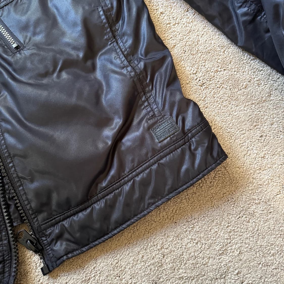 지스타 로우 Revend 3D 슬림 퀼티드 자켓 상품이미지5