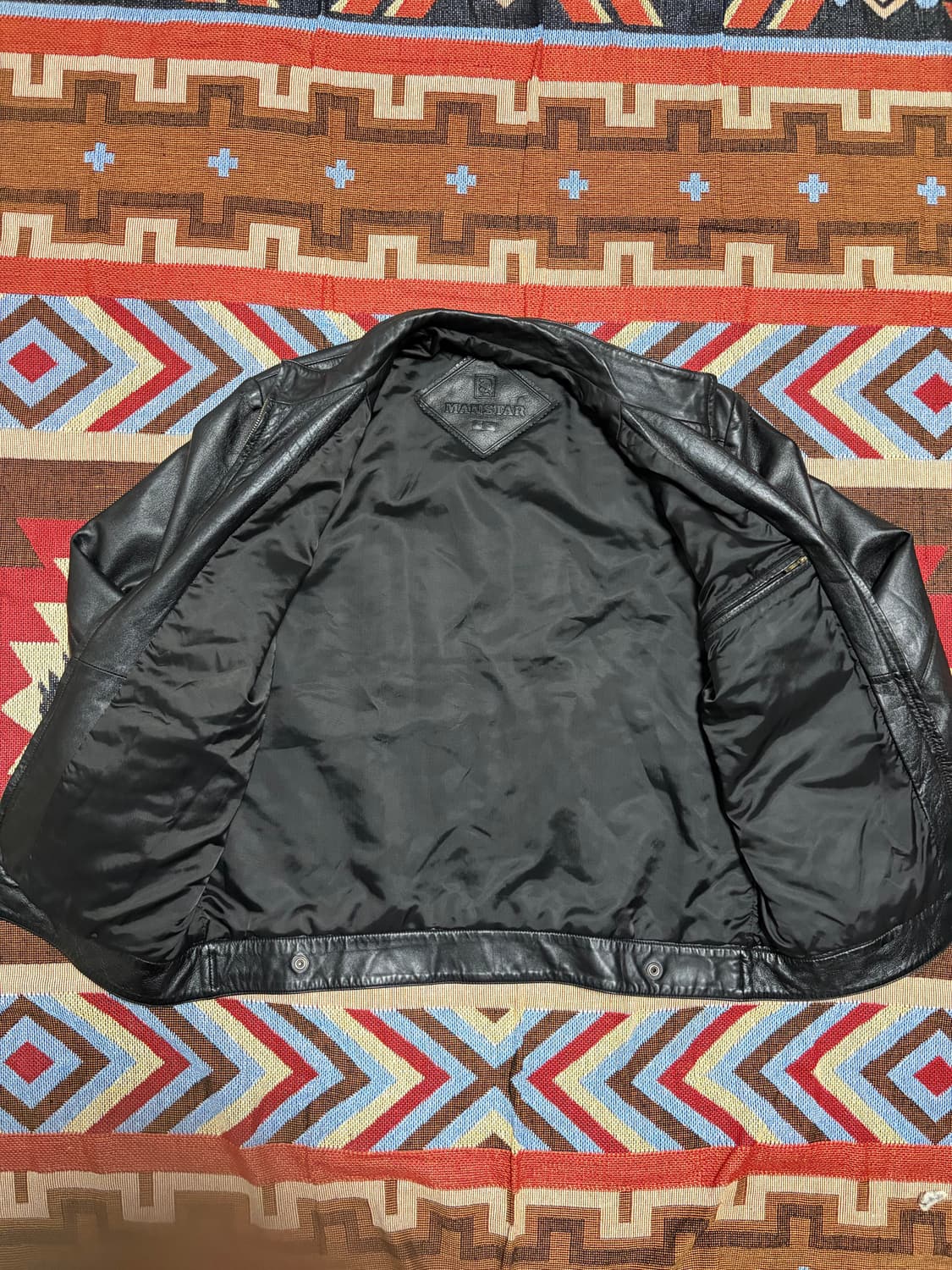 L) 00s 빈티지 램스킨 양가죽 자켓  상품이미지5