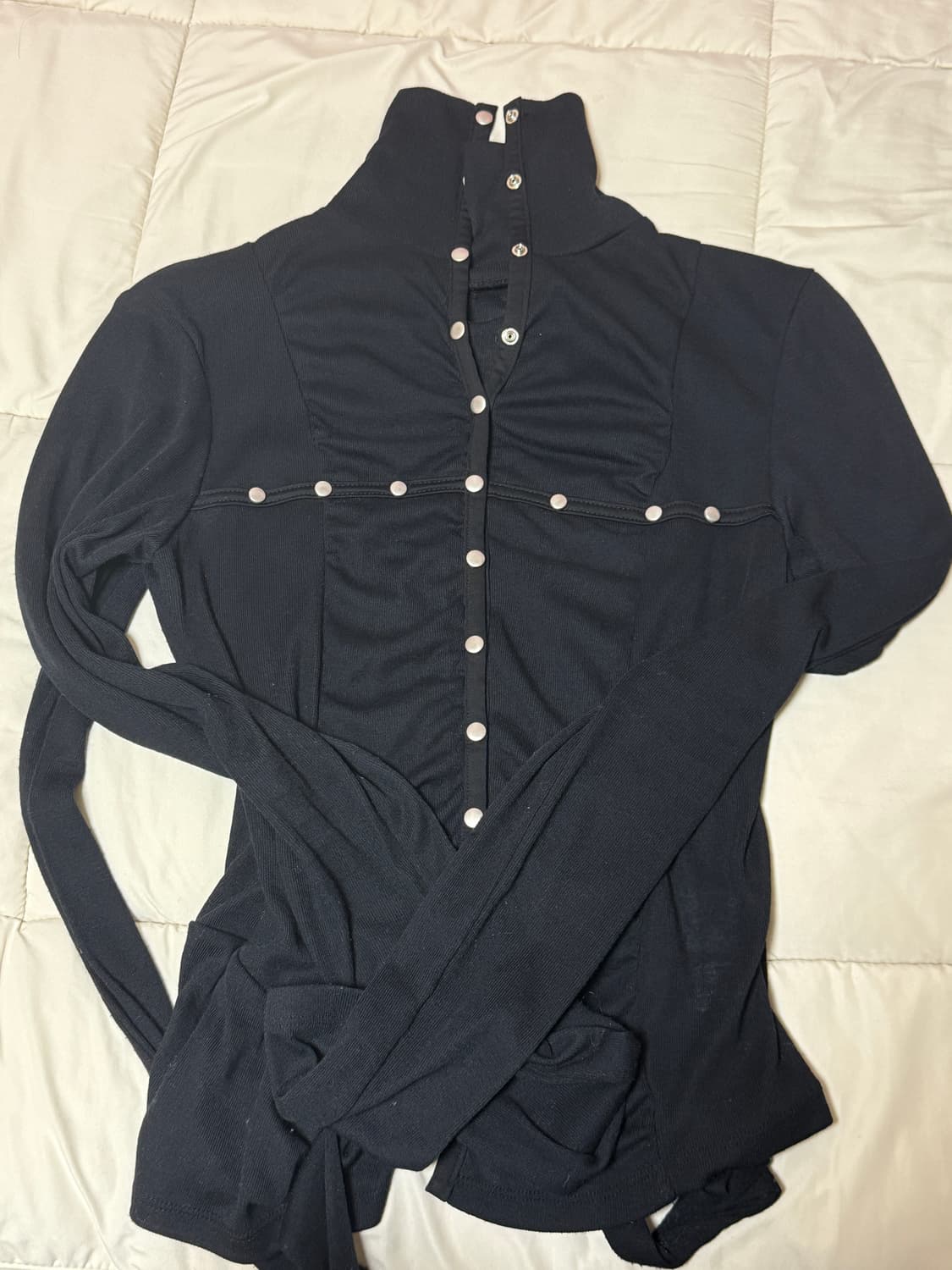 2000아카이브 LENA SHIRRING HIGH NECK TOP 상품이미지1