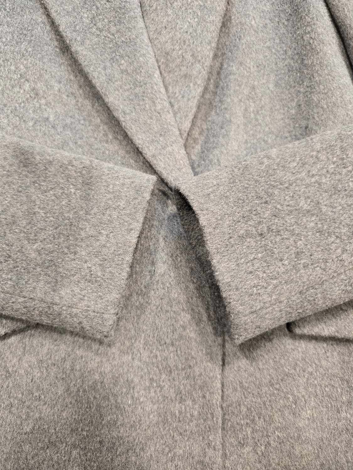 리스트 LIST 회색 모직 코트 55 상품이미지5