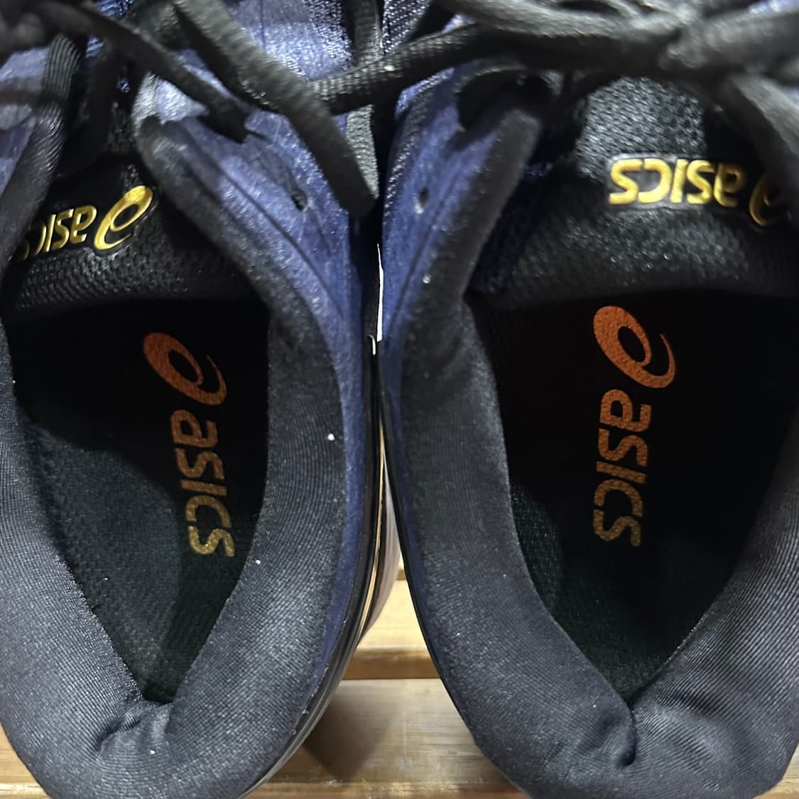 285) 아식스 운동화 남성 남자 신발 젤 카야노 24 네이비 골드 상품이미지7