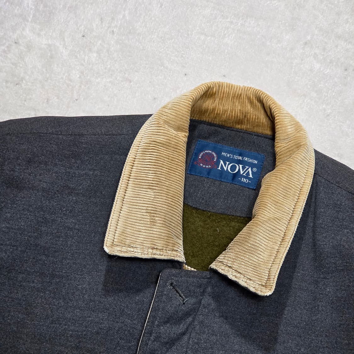 NOVA 코듀로이 카라 누빔 야상 점퍼 상품이미지2