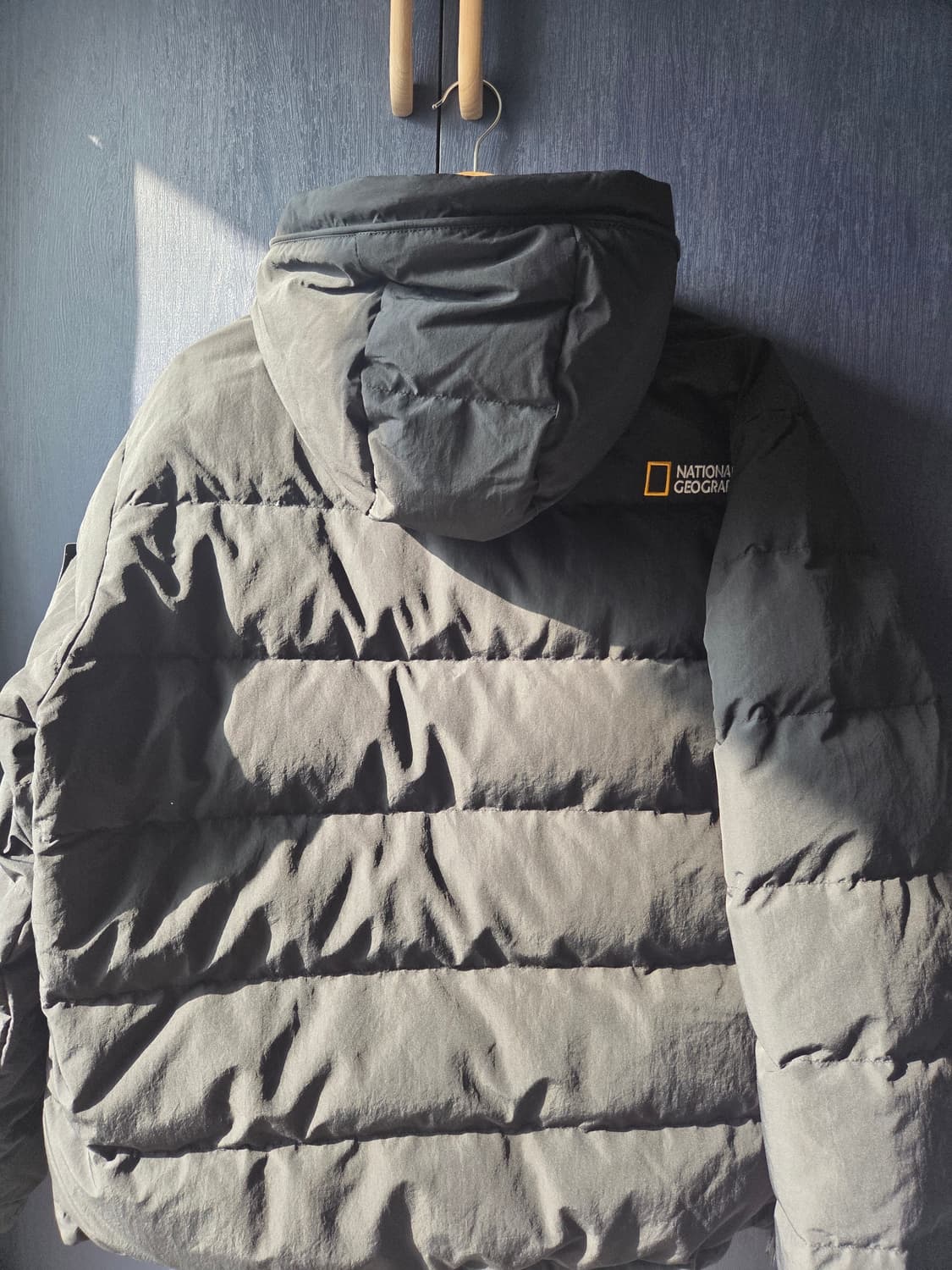 네셔널지오그래픽 경량 구스다운 패딩 아노락 L 상품이미지7