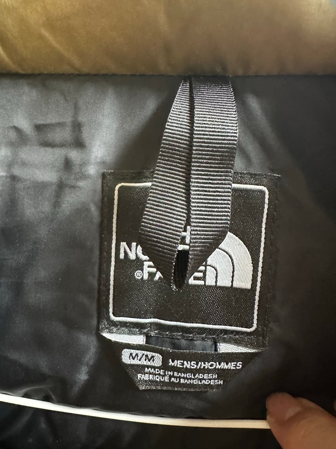 NORTHFACE 노스페이스 카모 중앙 로고 조끼 패딩 상품이미지8