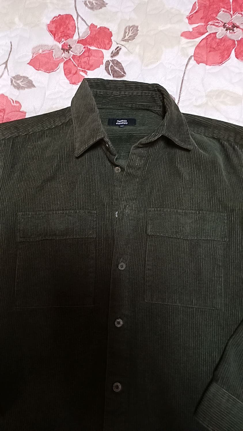 무신사 코듀로이남방 실측100 가슴60 기장80 상품이미지2