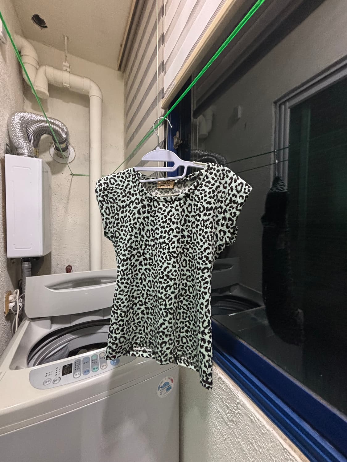 Mint leopard top 상품이미지1