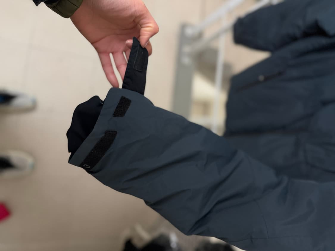 살로몬 [백화점.정품] 플랩 패딩 구스다운 거위 L(100ㅡ103) 그레 상품이미지8