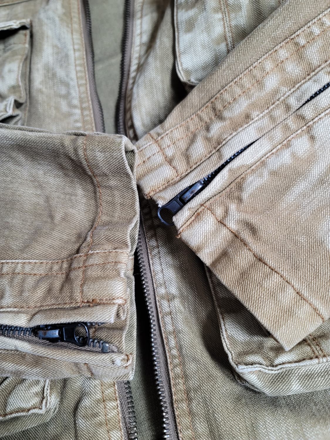 인더아틱 빈티지워싱 라이더자켓 M 95정사이즈 상태극상 상품이미지3