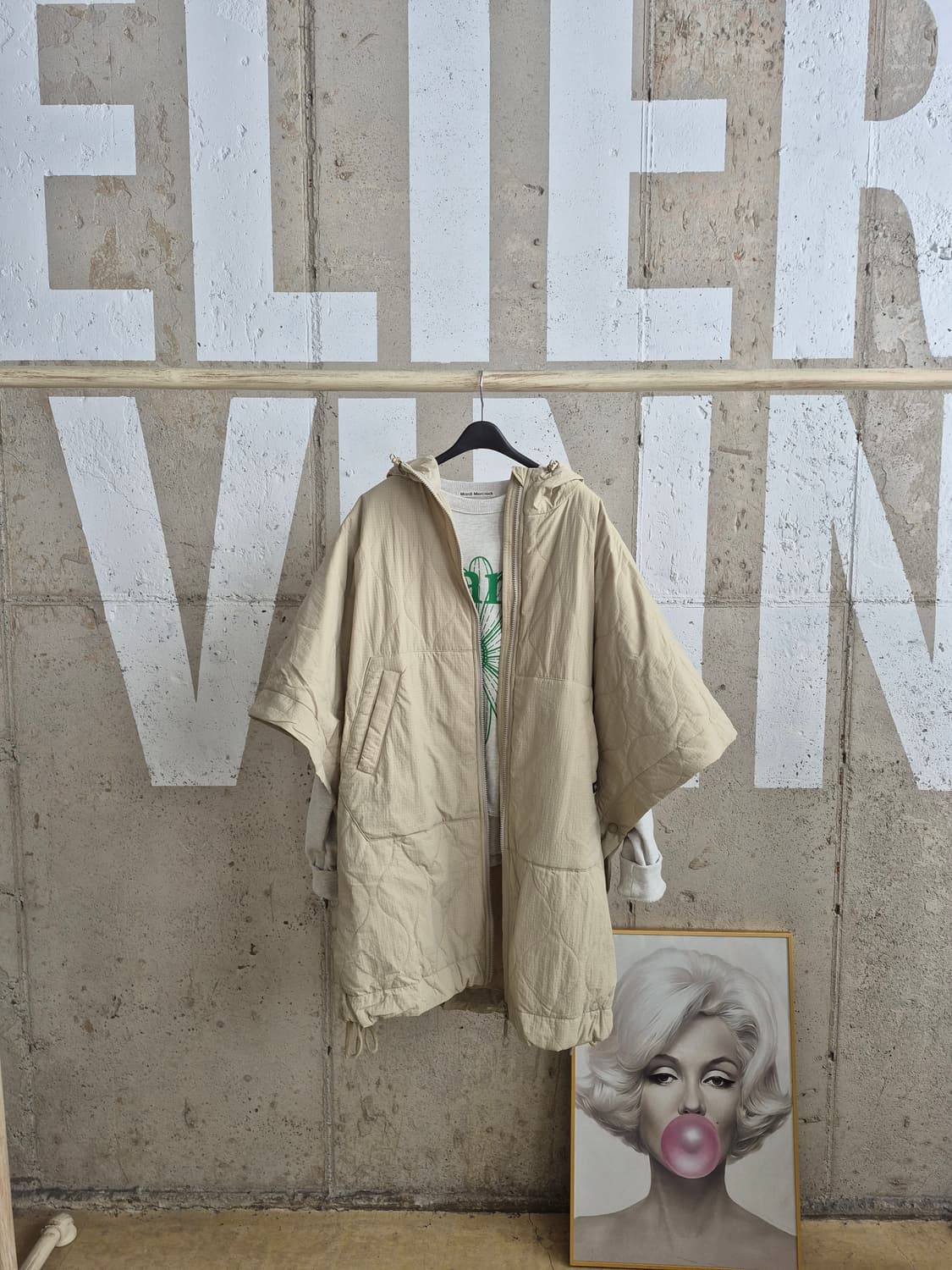 연휴만특가)젝시믹시 오버핏 퀄팅 후드자켓 상품이미지1