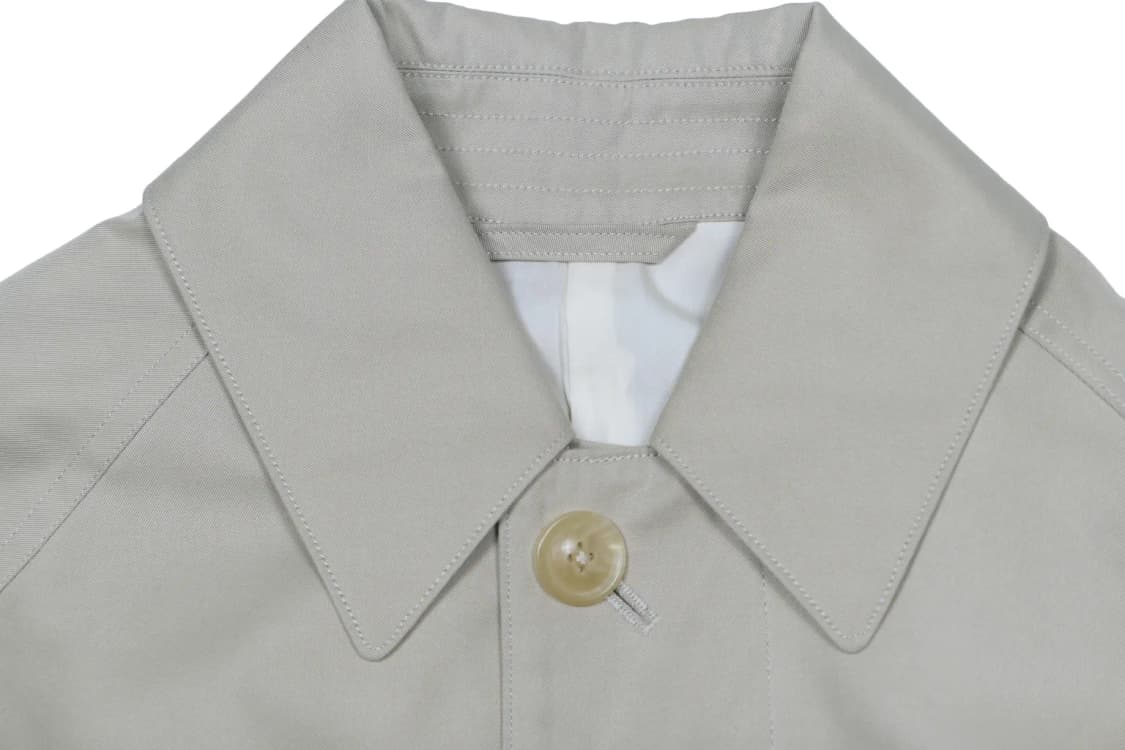 마티 앤 선즈 코튼-실크 스탠 카라 코트 상품이미지6