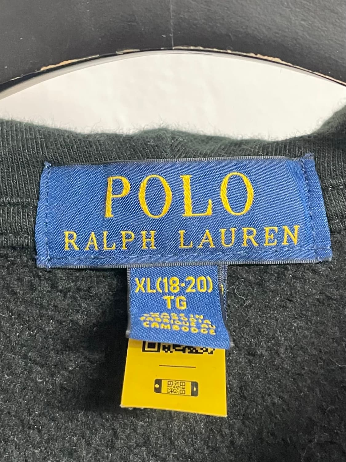 폴로 랄프로렌 블랙 후드집업 (on.242) 상품이미지4