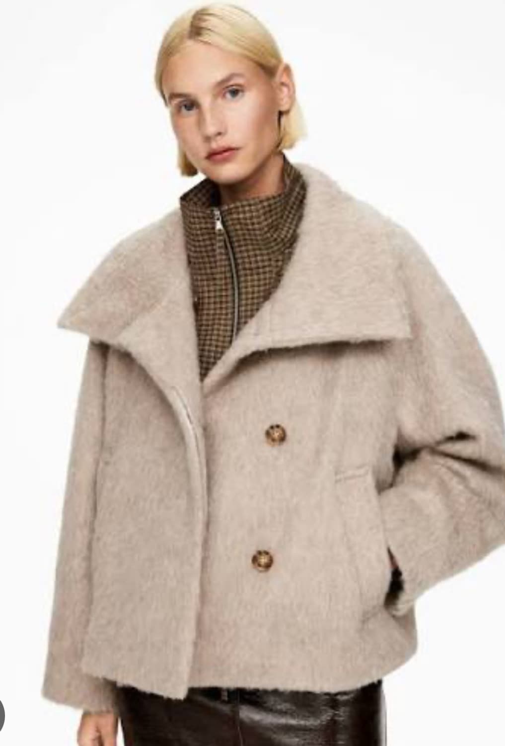 아르켓 울 알파카 자켓 토프컬러 36 상품이미지2