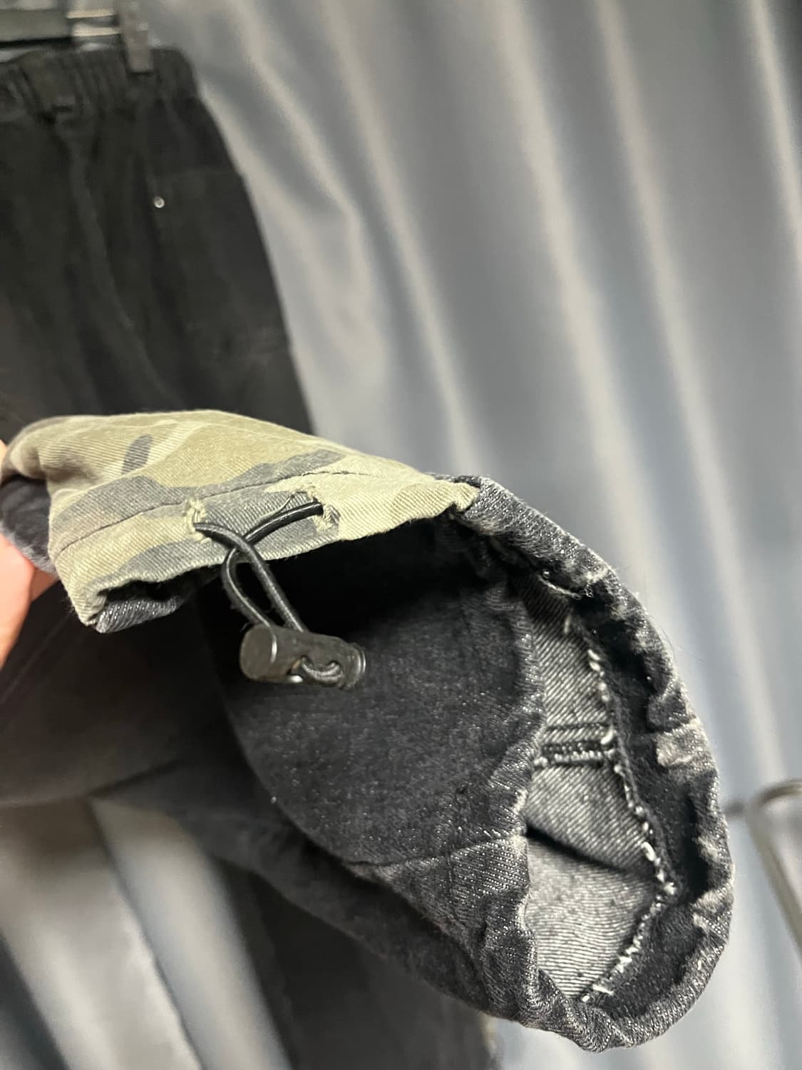 RSSC INCISION SIDE WRINKLE DENIM PANTS  상품이미지5