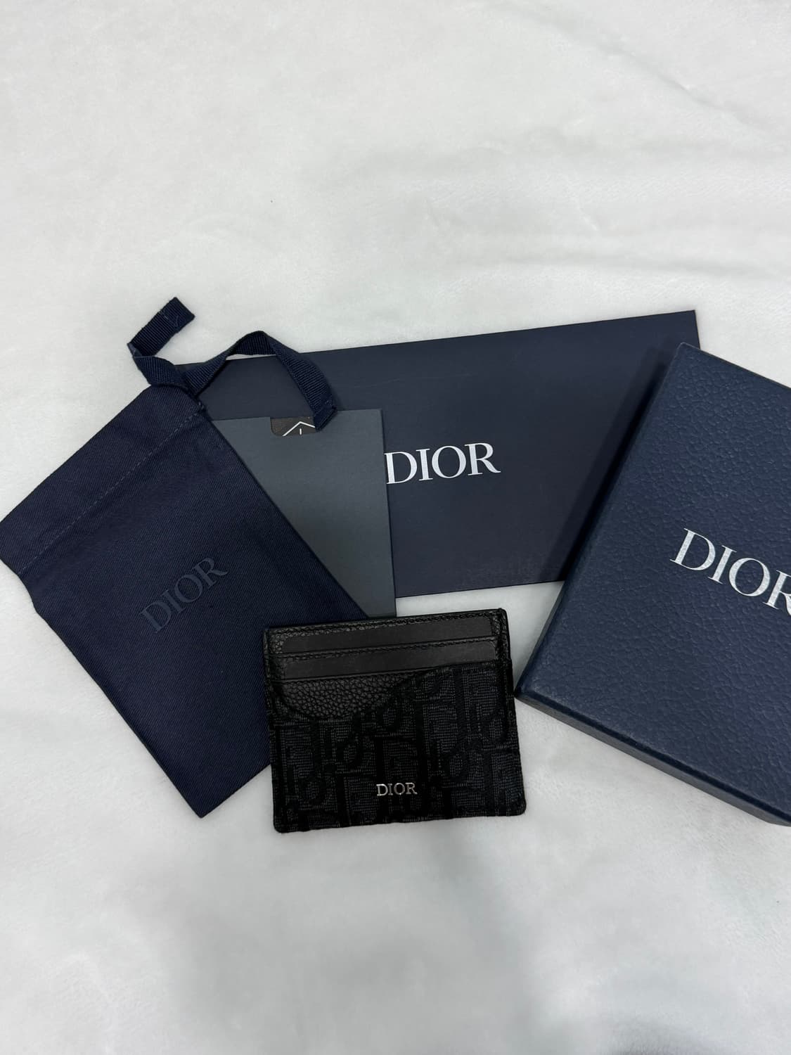 [풀구성] 디올 오블리크 새들 카드지갑 상품이미지1
