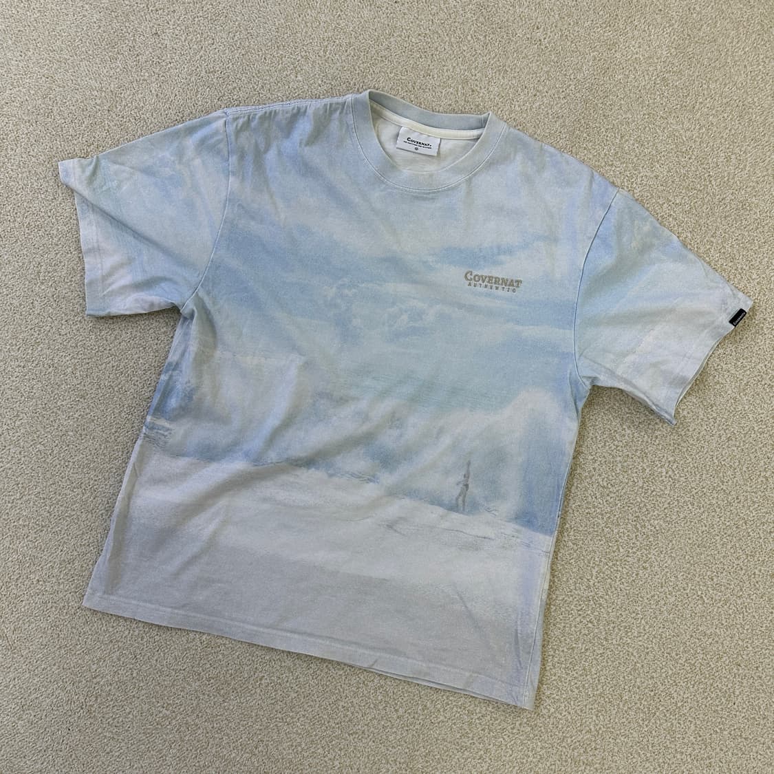 S 커버낫 어센틱 오버 다잉 티셔츠0319D 상품이미지1