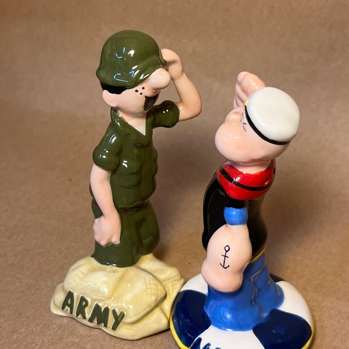 빈티지 뽀빠이&비틀 베일리 소금/후추통 세트 상품이미지3