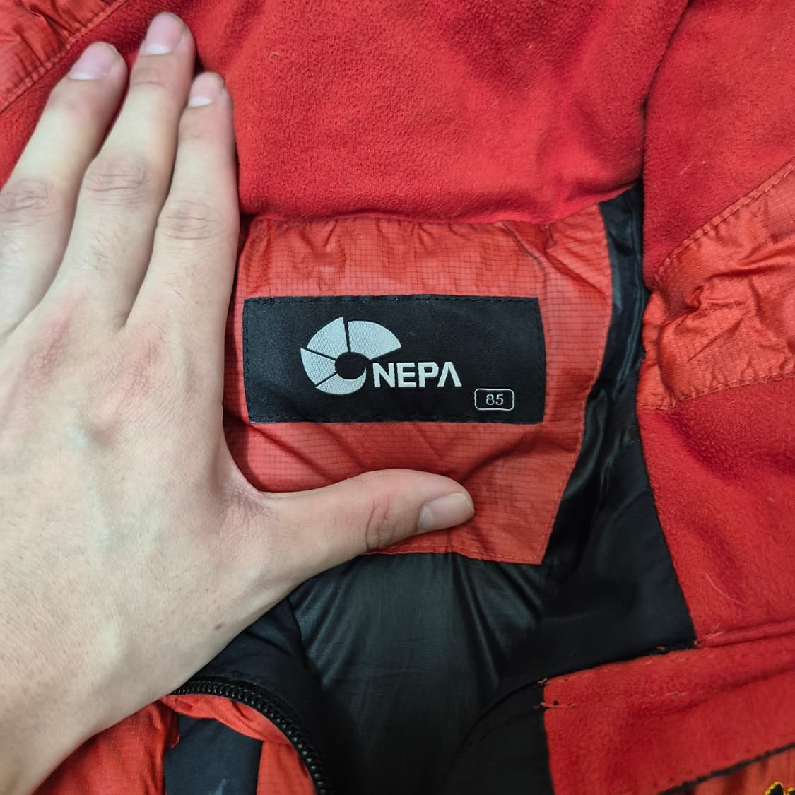 네파 사이드와펜 패딩 덕다운자켓 상품이미지6