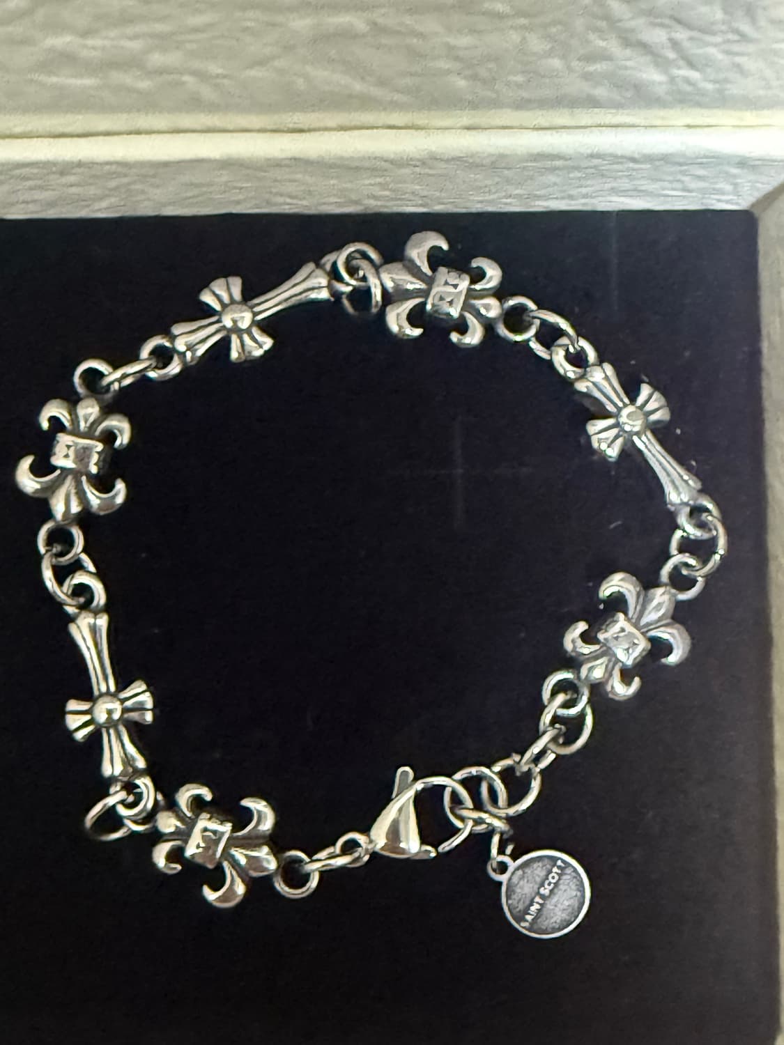 실버 팔찌 팝니다 상품이미지1