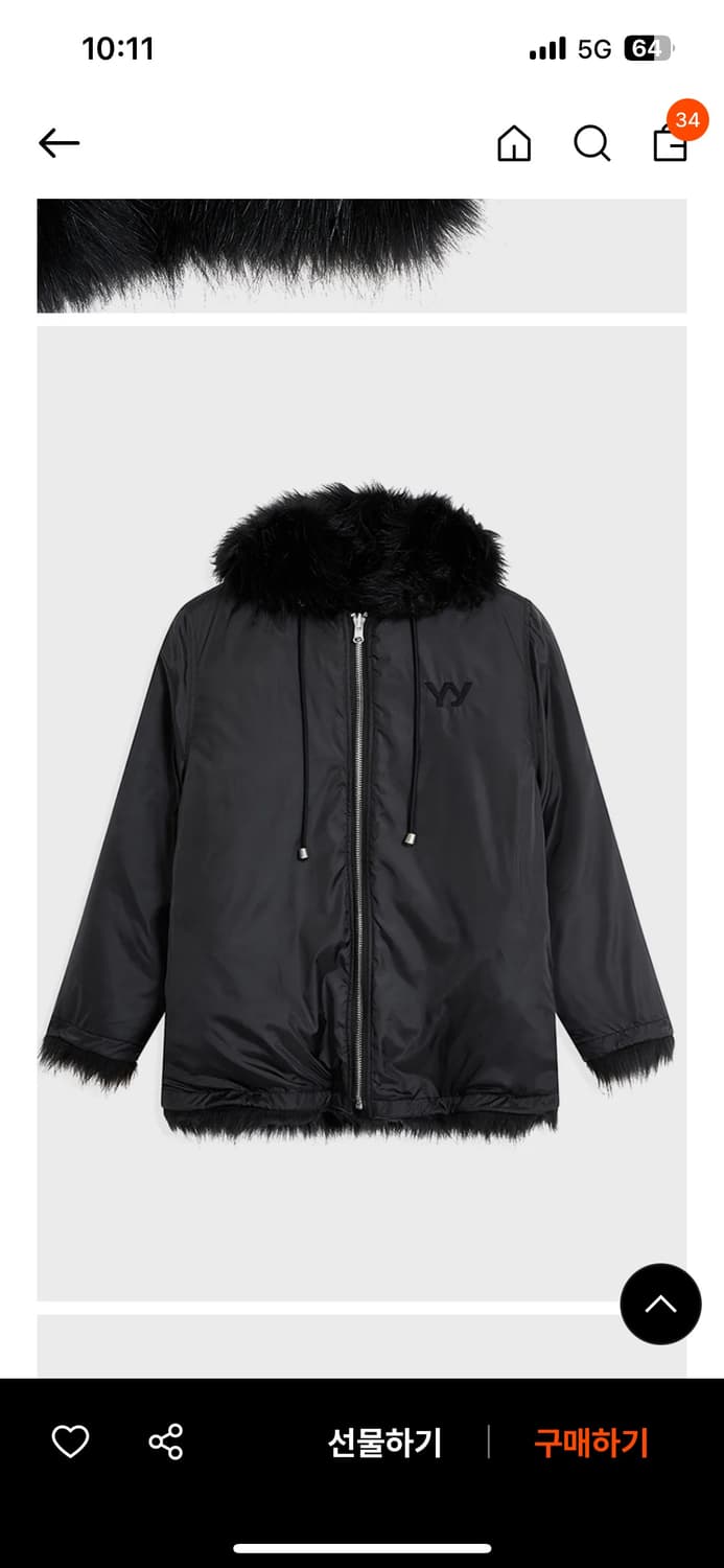 오픈와이와이 리버시블퍼후드자켓 상품이미지7