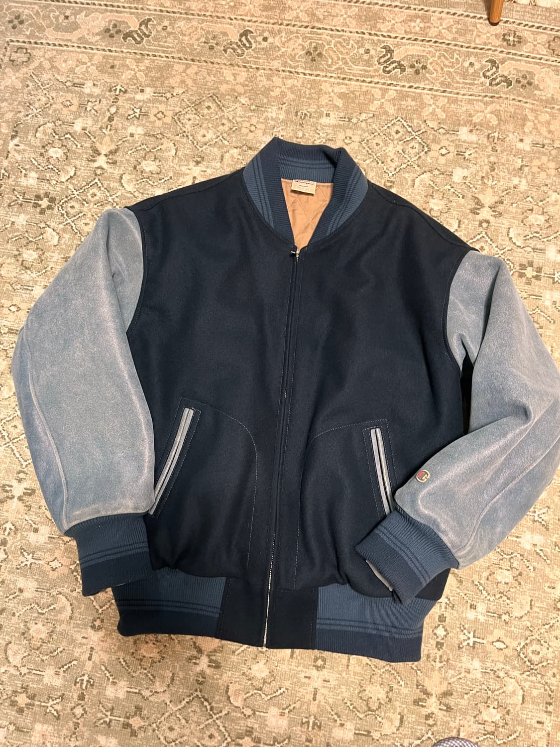 카키스 챔피온 바시티 자켓 상품이미지1