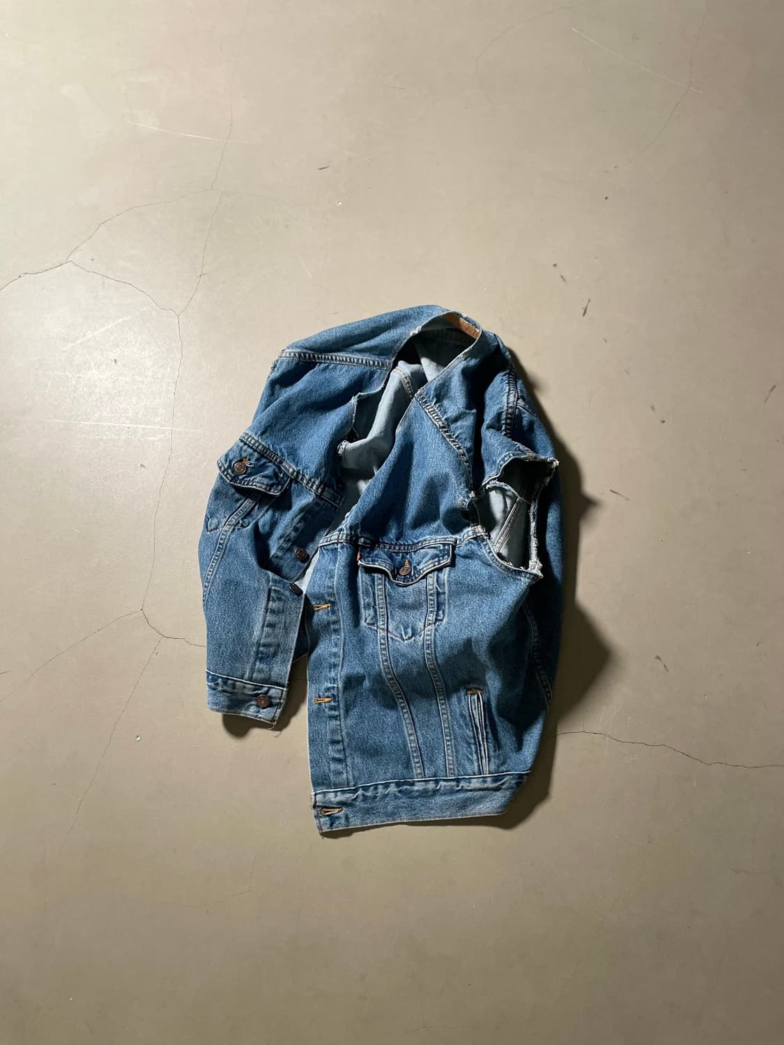 90‘s 리바이스 70507 Trucker vest 상품이미지3