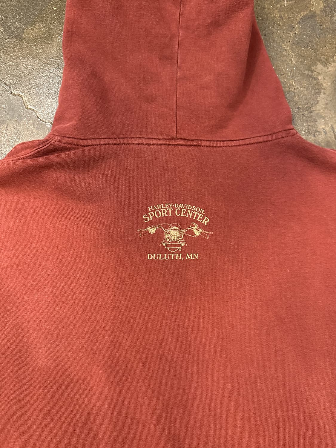 할리데이비슨 디스트레스드  후드티 XXL 상품이미지7