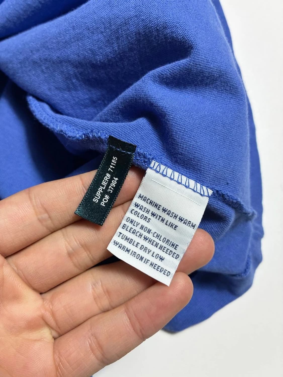 폴로 랄프로렌 00's 베이직 로고 반팔 티셔츠 R1445 상품이미지7