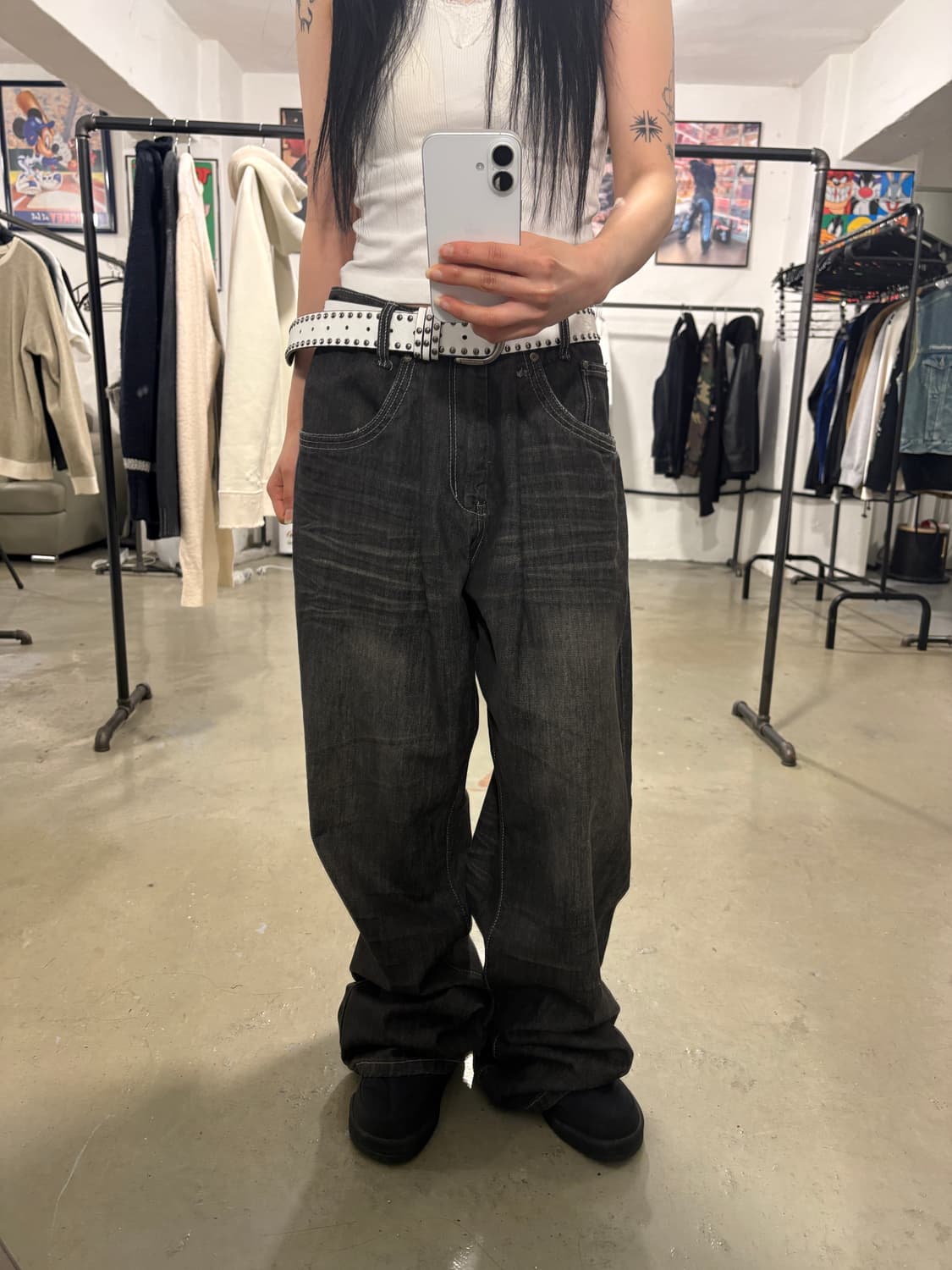 빈티지 데님팬츠 상품이미지1