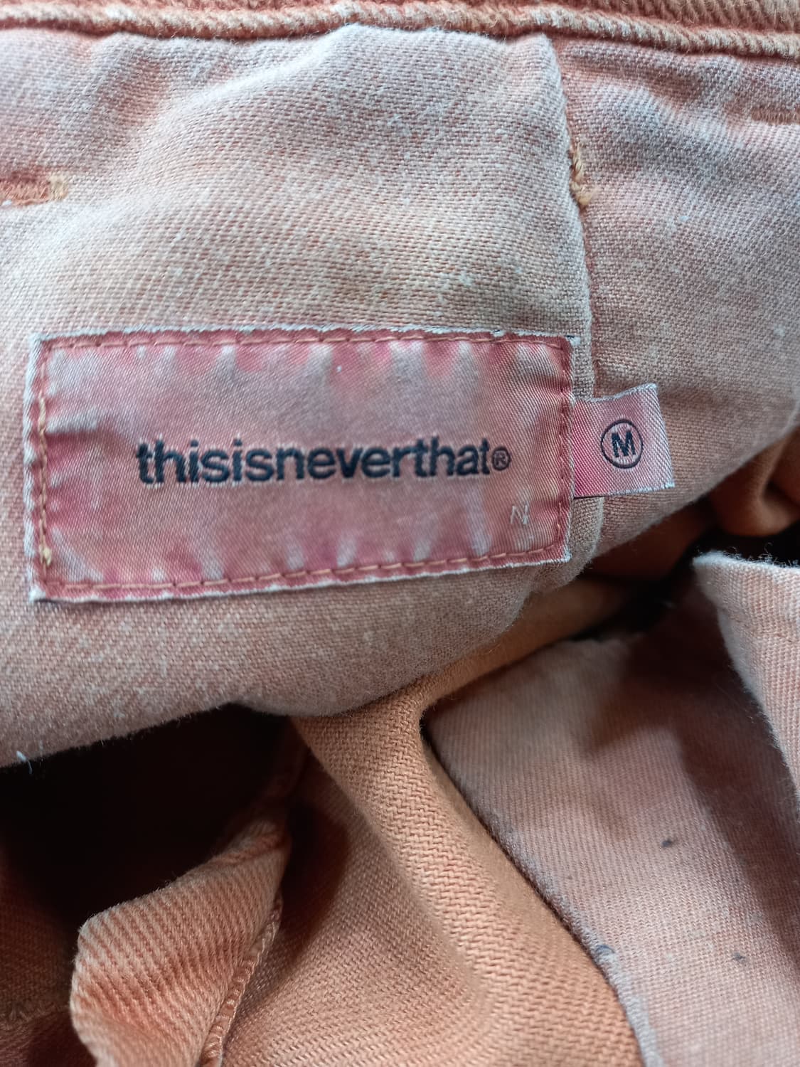 32 Thisisneverthat 세미와이드진 오렌지 32-340 상품이미지7