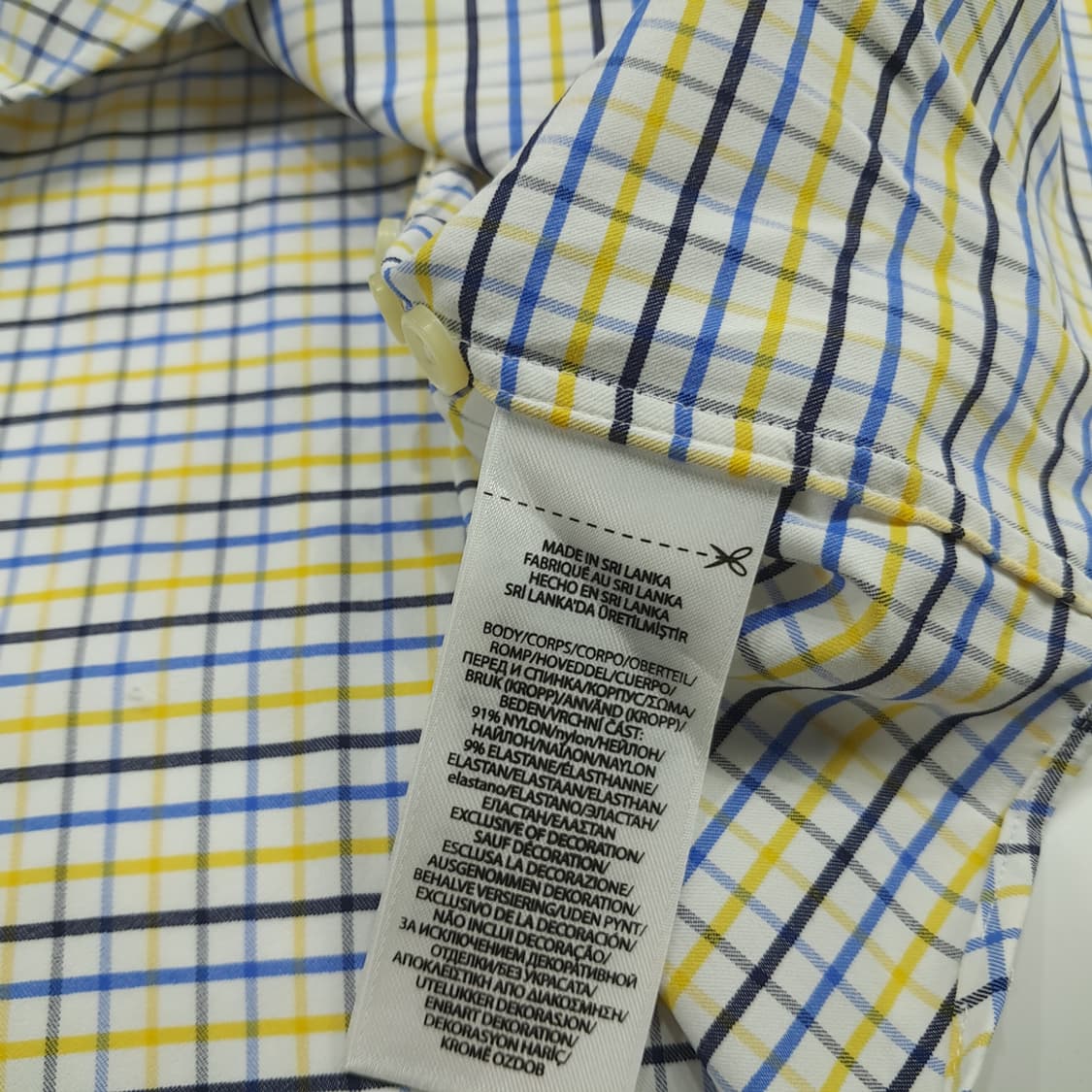 Co668 4XL Big 폴로 랄프로렌 멀티 윈도우페인 QR 긴팔 셔츠 상품이미지8