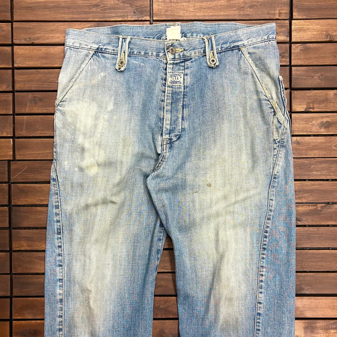 (36) MAD HECTIC 와이드 데님 팬츠 상품이미지2