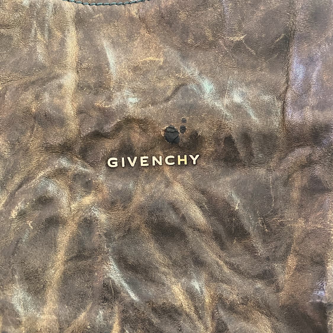 GIVENCHY 지방시 리카르도 티시 판도라백 레더 브라운 상품이미지3