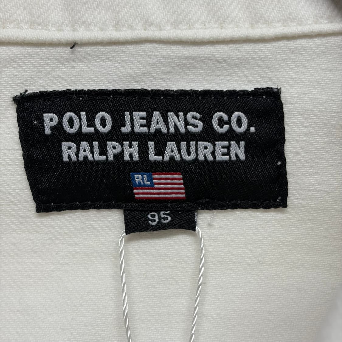 폴로 진스 화이트 데님 자켓 상품이미지4