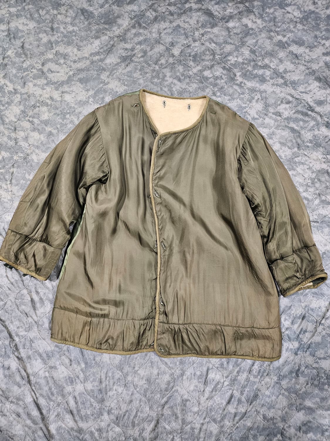 50s 미군오리지날 m51파카 양털내피 코요테후드 셋 상품이미지6